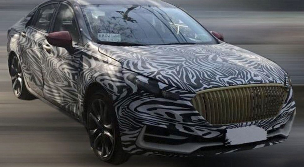 В Сеть выложили фото седана Hongqi (1)