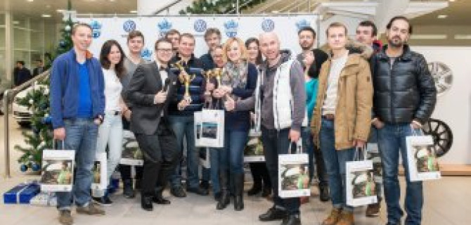 Участники Volkswagen City Quest покорили Москву!