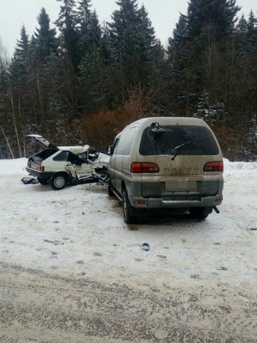 В ДТП под Тверью погибли два человека (2)