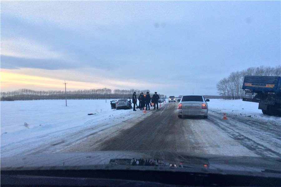 На трассе под Назарово в ДТП погиб мужчина (2)