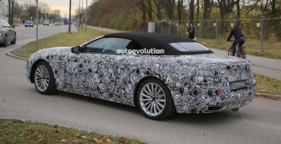 Кабриолет BMW 8-Series замечен на тестах (5)