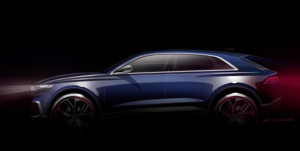 Audi покажет в Детройте новый кроссовер Q8 (2)
