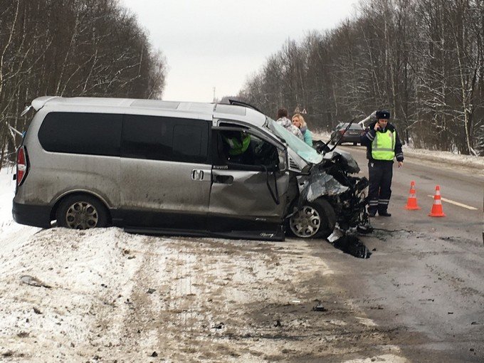В ДТП под Серпуховом погиб человек В ДТП под Серпуховом погиб человек (1)
