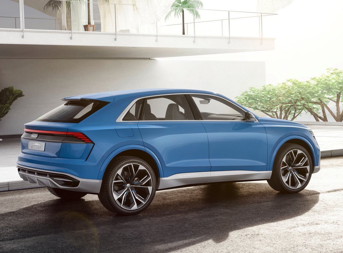 Audi представила концепт кроссовера Q8 Audi представила концепт кроссовера Q8 (1)