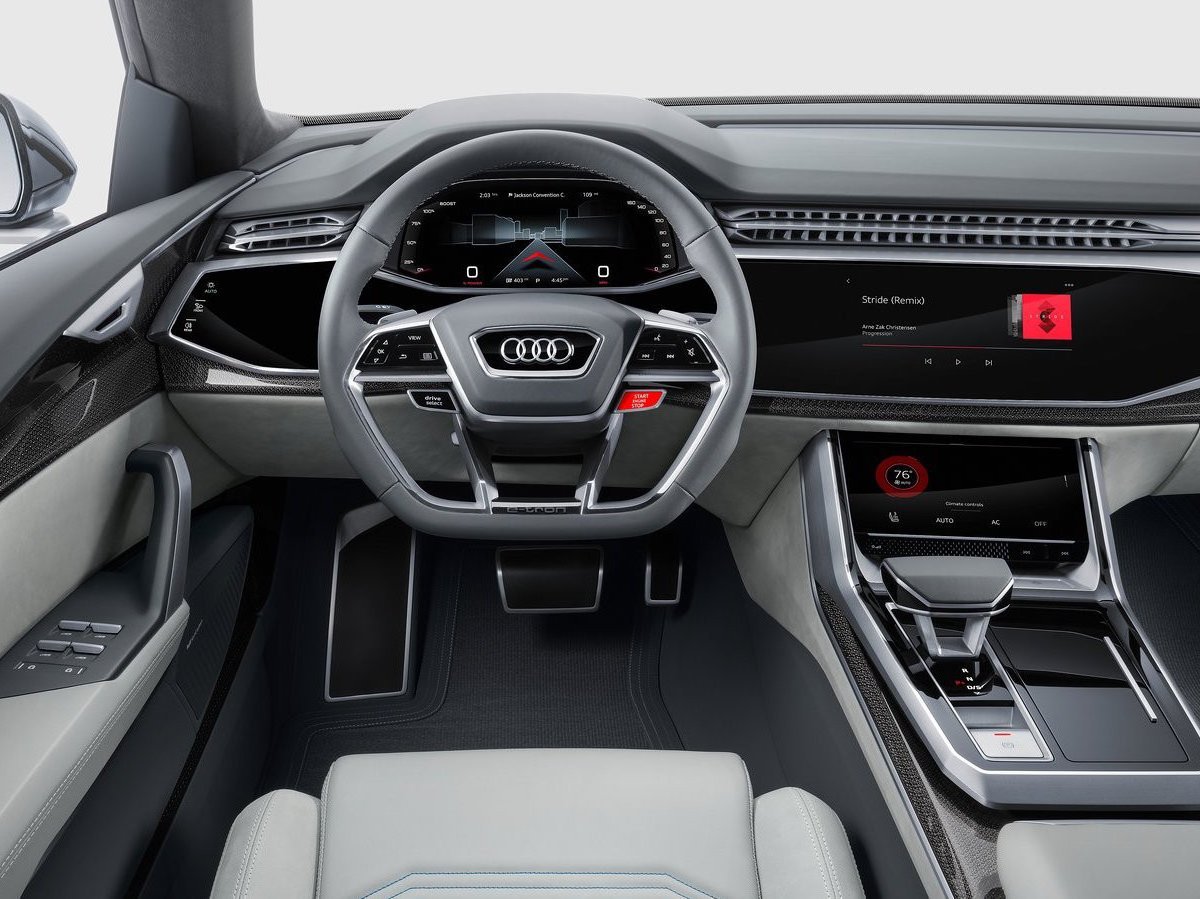 Audi представила концепт кроссовера Q8 Audi представила концепт кроссовера Q8 (4)