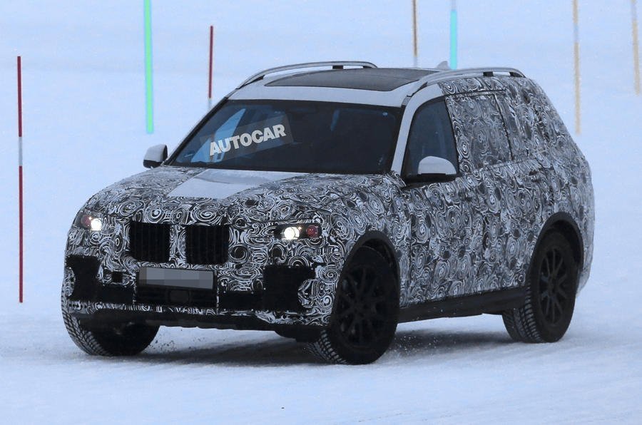 Новый BMW X7 2018 заснят во время тестов (2)