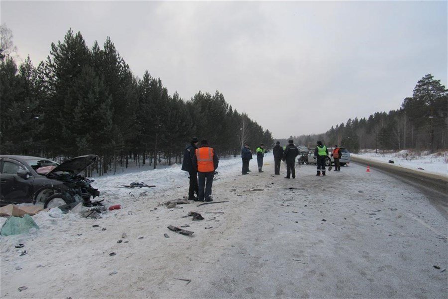Женщина с ребенком погибли в ДТП в Красноярском крае (3)