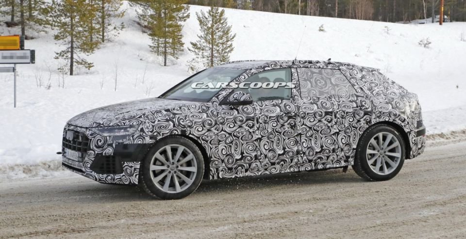 На тестах замечен новый флагманский кроссовер Audi Q8 На тестах замечен новый флагманский кроссовер Audi Q8 (2).jpg