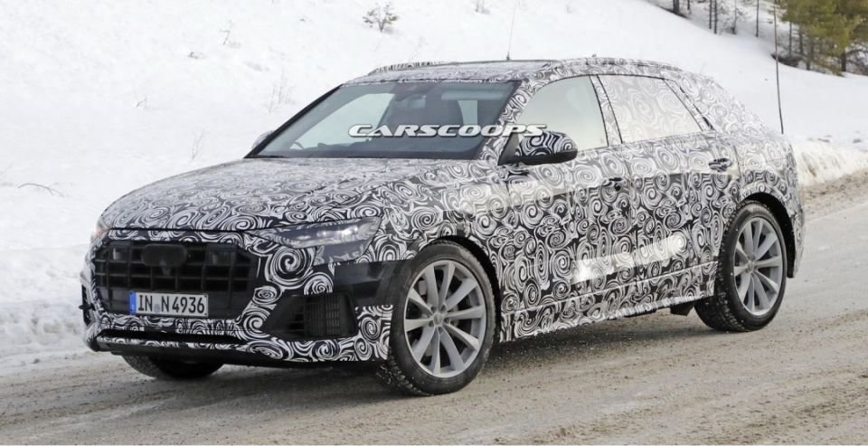 На тестах замечен новый флагманский кроссовер Audi Q8 На тестах замечен новый флагманский кроссовер Audi Q8 (4).jpg