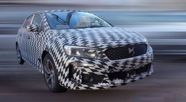 Обновленный седан DS 5LS проходит тесты в Китае (1).jpg