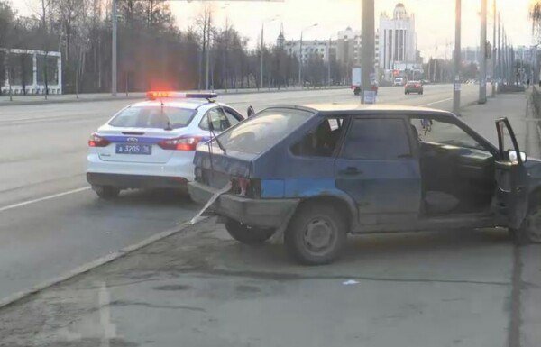 В Казани пьяный водитель «Лады» без документов устроил гонки с полицией