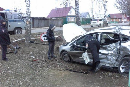 В Болгаре случилось ДТП возле пожарной части, что спасло потерпевших