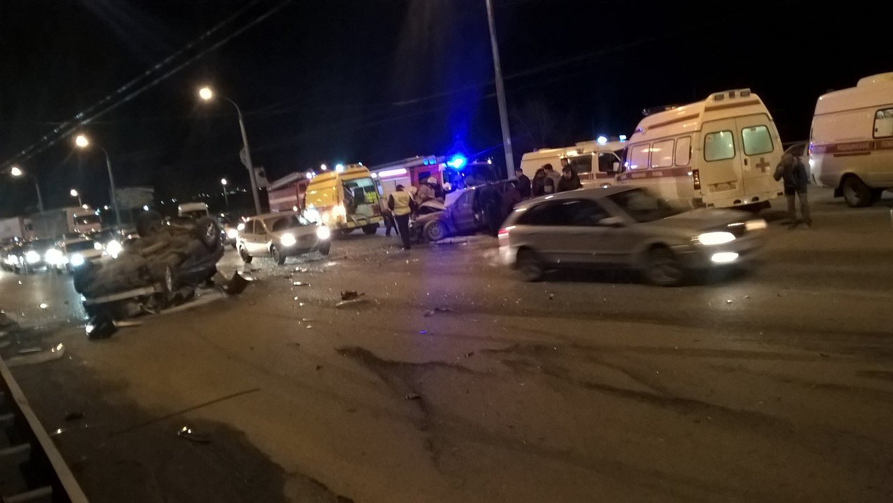 В Омске сегодня, 16 апреля, ДТП на ул. Лукашевича