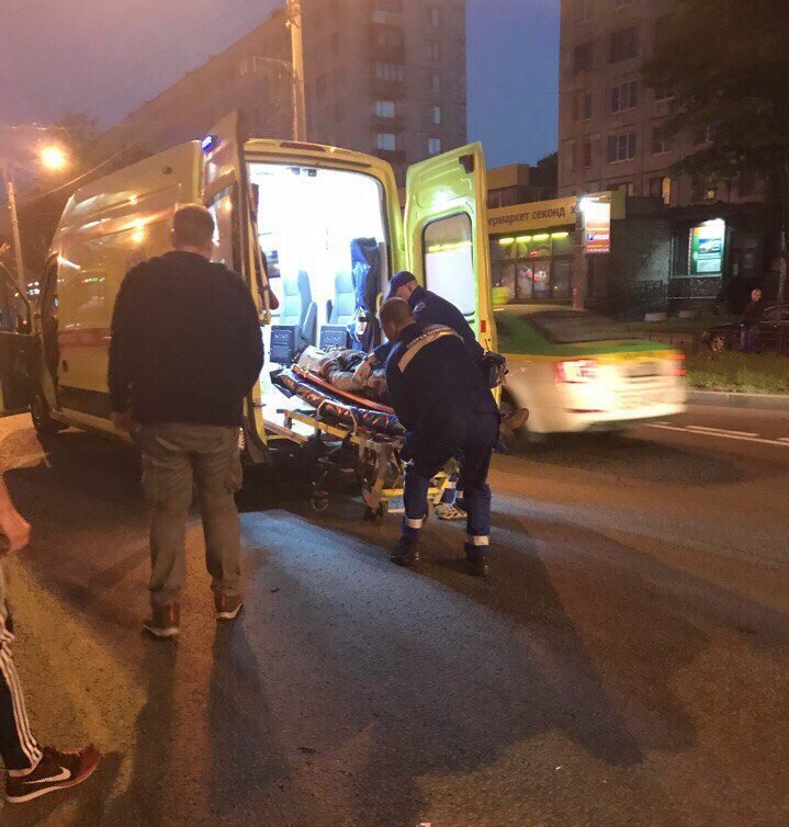 Мотоциклист погиб в результате ДТП на Заневском проспекте в Петербурге Мотоциклист погиб в результате ДТП на Заневском проспекте в Петербурге (3).JPG