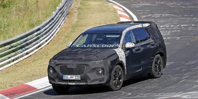 Новый Hyundai Santa Fe тестируется на Нюрбургринге (3).jpg