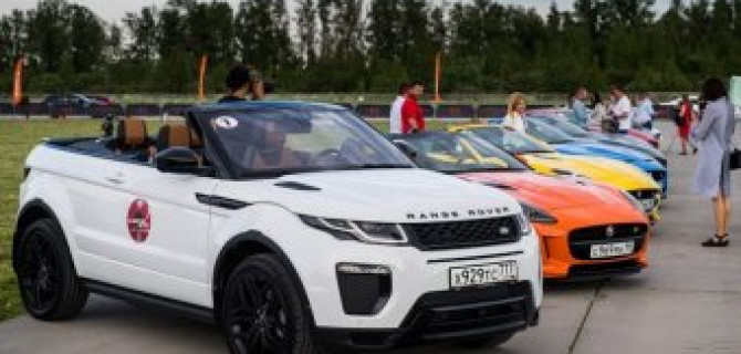 Автопробег «КабриоЛето» для владельцев кабриолетов Jaguar и Land Rover в Санкт-Петербурге  