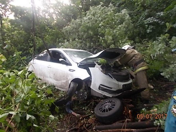 В утреннем ДТП под Тулой погибла женщина В утреннем ДТП под Тулой погибла женщина (2).jpg