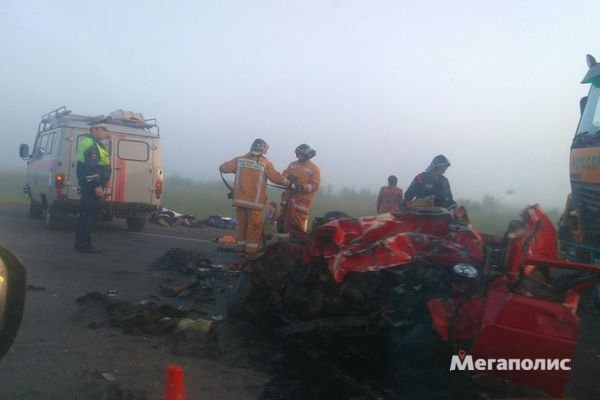 Пять человек погибли в ДТП с грузовиком в Ленобласти