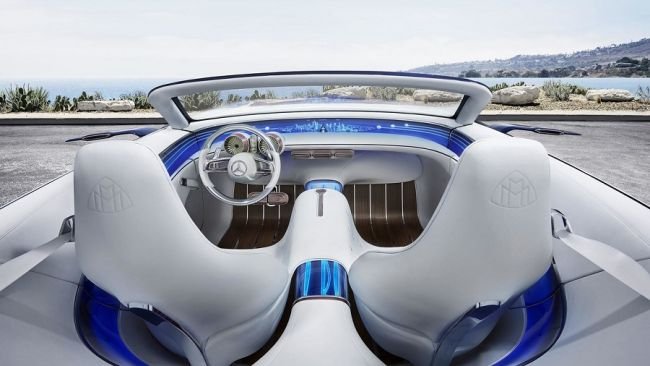 Mercedes-Benz показал концепт своего нового кабриолета Mercedes-Maybach 6 Cabriolet.