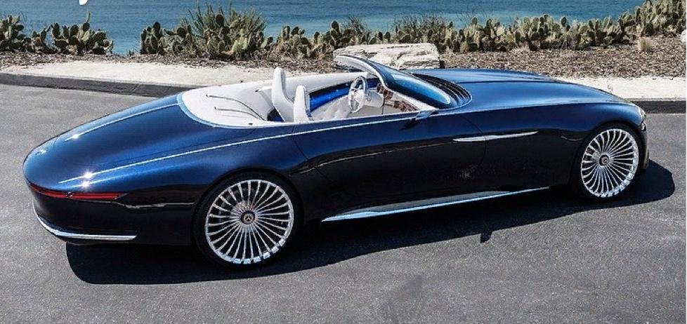Vision Maybach 6 Mercedes-Benz для автошоу в Пеббл-Бич