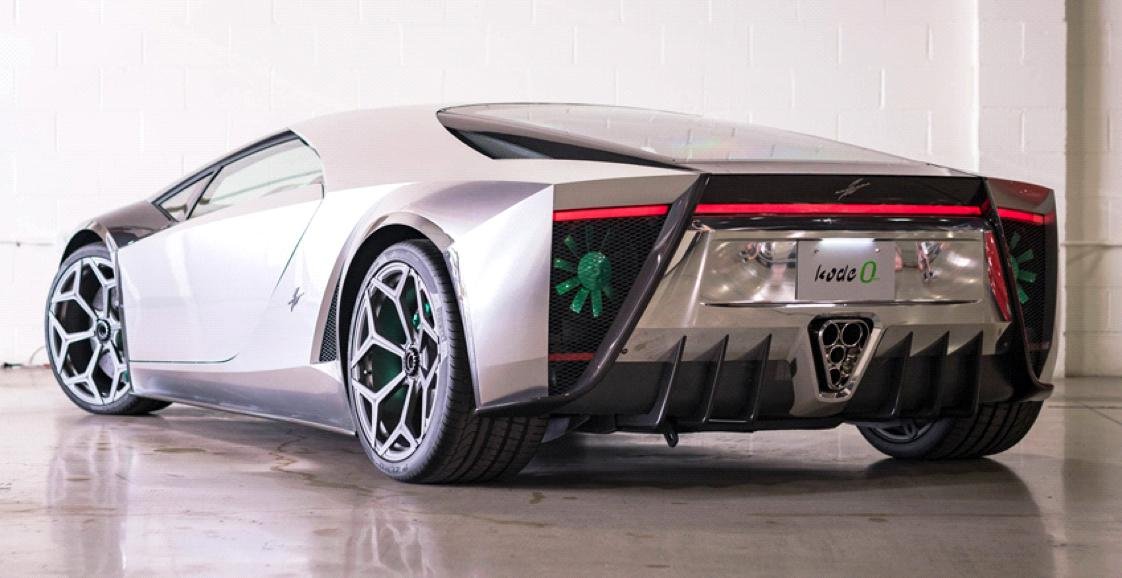 Ken Okuyama kode 0-zero для автошоу в Пеббл-Бич