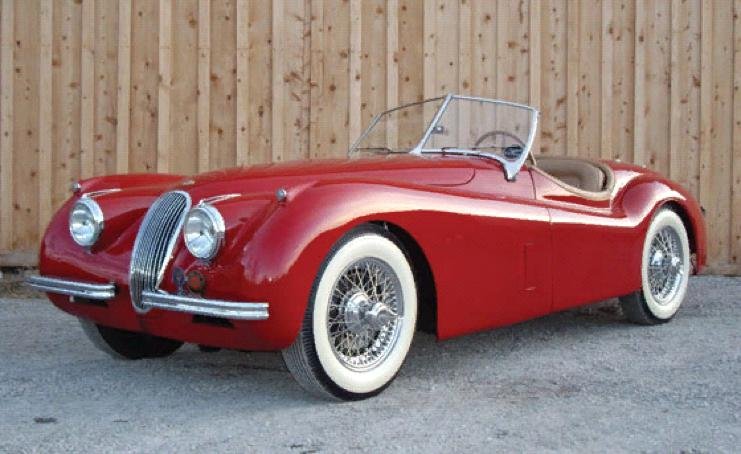 Jaguar XK120 SE для автошоу в Пеббл-Бич
