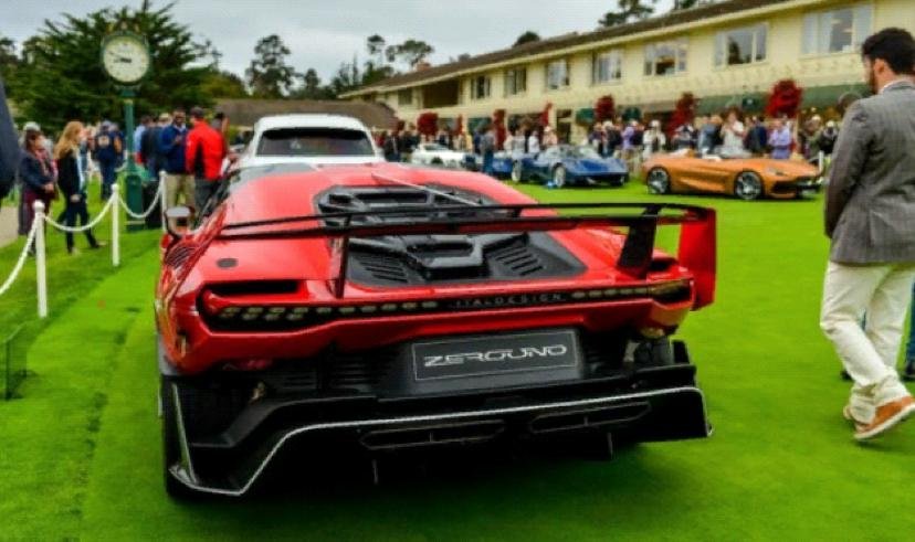Italdesign Zerouno для автошоу в Пеббл-Бич