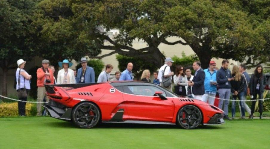 Italdesign Zerouno для автошоу в Пеббл-Бич