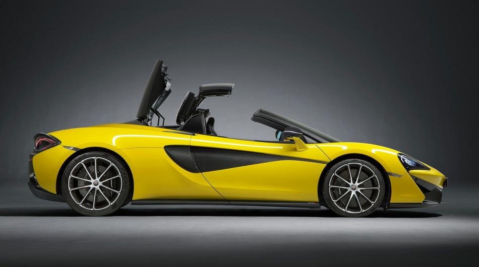 McLaren 570S Spider со складной крышей