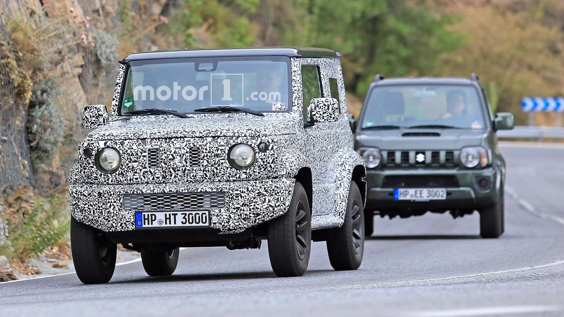 Suzuki Jimny на тестах