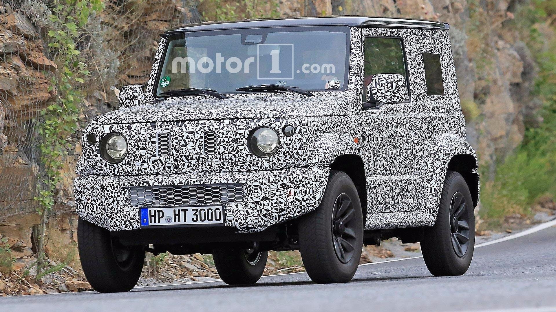 Suzuki Jimny в камуфляже