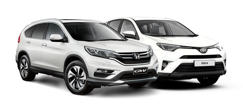 Toyota RAV4 и Honda CR-V