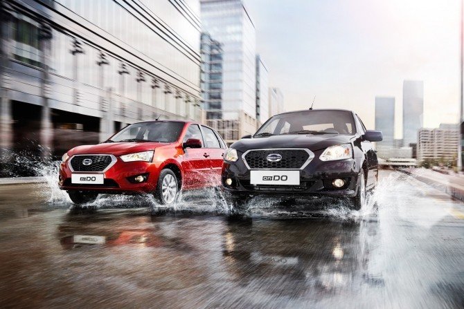 Седан Datsun on-DO и хэтчбек Datsun mi-DO