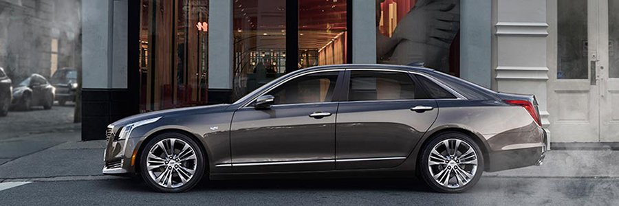 Cadillac CT6 вид сбоку