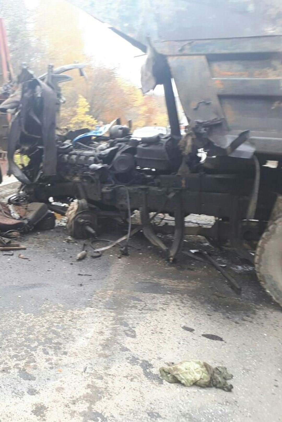 Один человек погиб в ДТП в Альметьевском районе Татарстана (4)