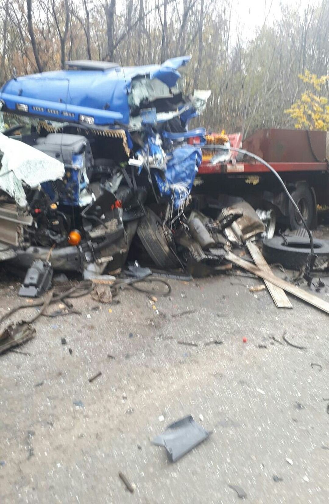 Один человек погиб в ДТП в Альметьевском районе Татарстана (3)