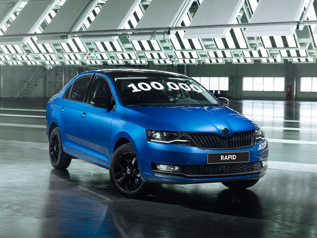 В Калуге выпустили 100-тысячный Skoda Rapid