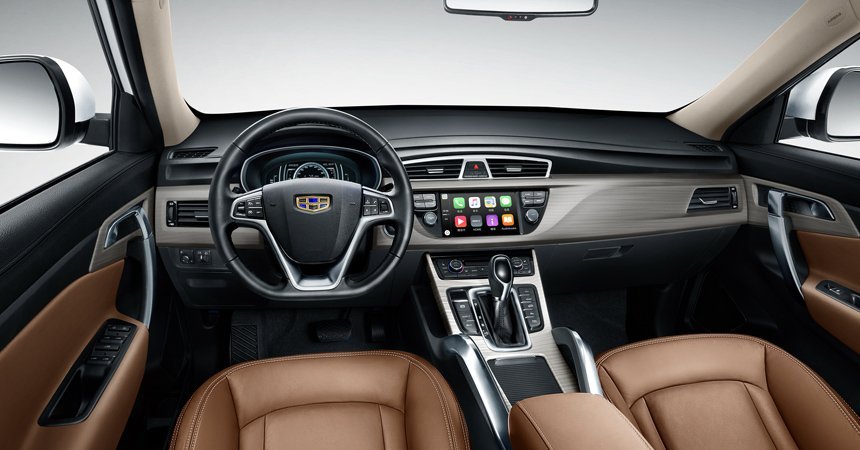 Geely представили обновленный флагманский кроссовер Boyue (2)