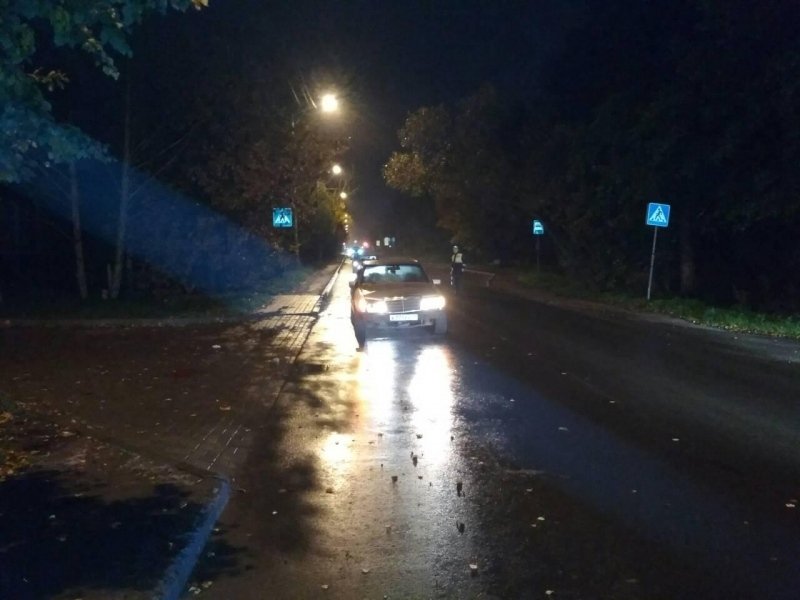 В Калининграде иномарка насмерть сбила женщину на переходе
