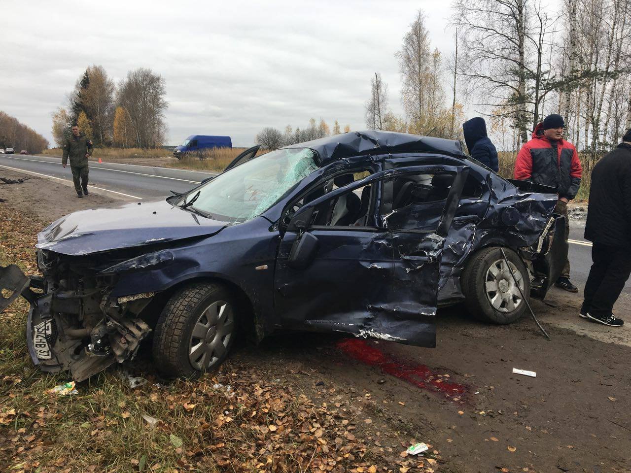 Два человека погибли в ДТП на трассе Ростов - Иваново - Нижний Новгород в Шуйском районе (3)