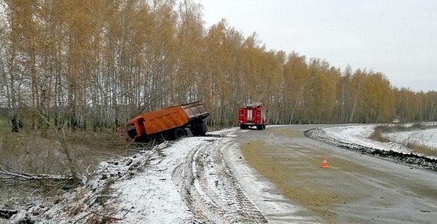 Пять человек пострадали в ДТП с КамАЗом в Курской области (1)