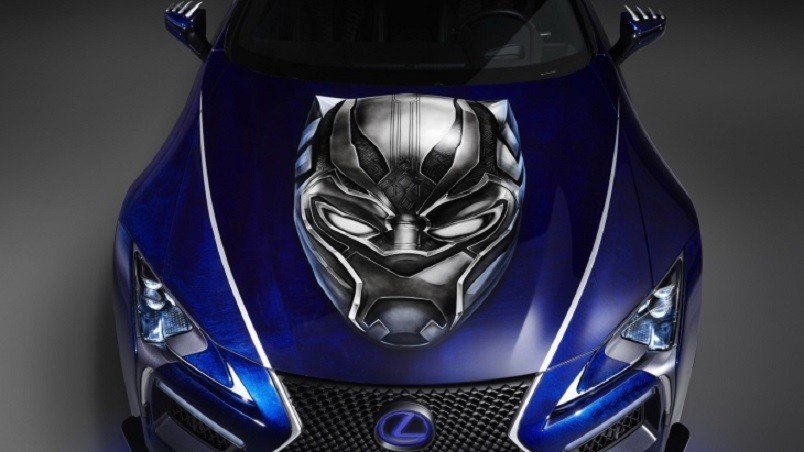 Lexus создали купе для Черной Пантеры (1)