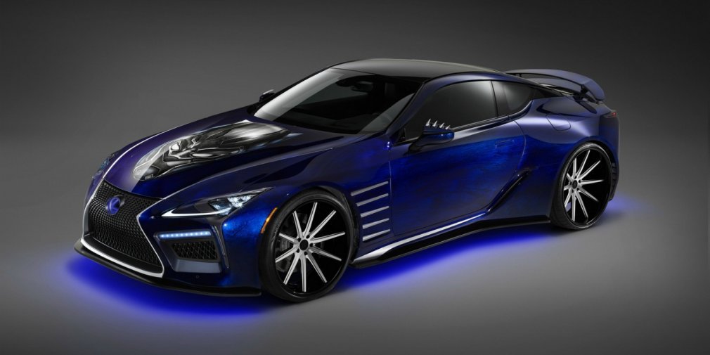 Lexus создали купе для Черной Пантеры (2)