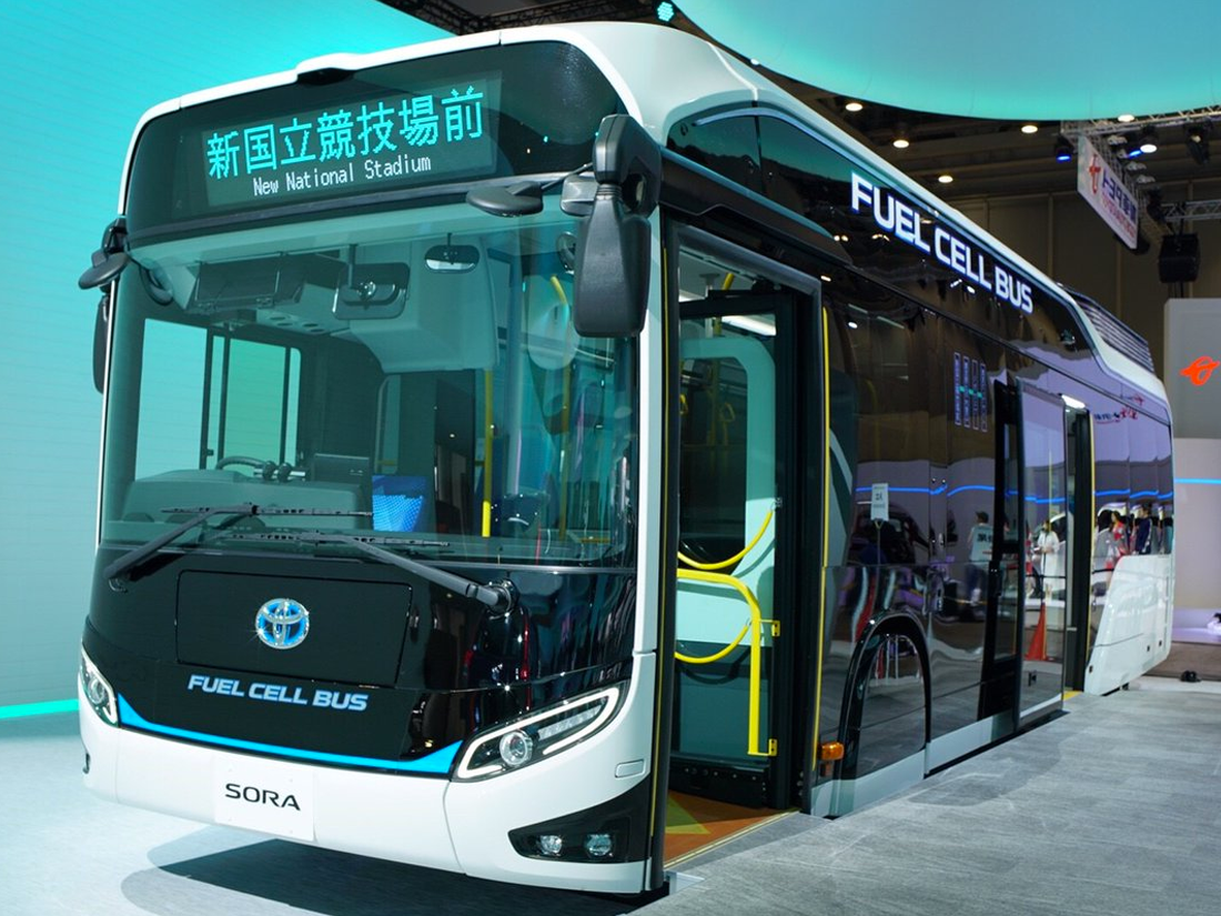 10 концептуальных новинок от Toyota Toyota SORA FC Bus
