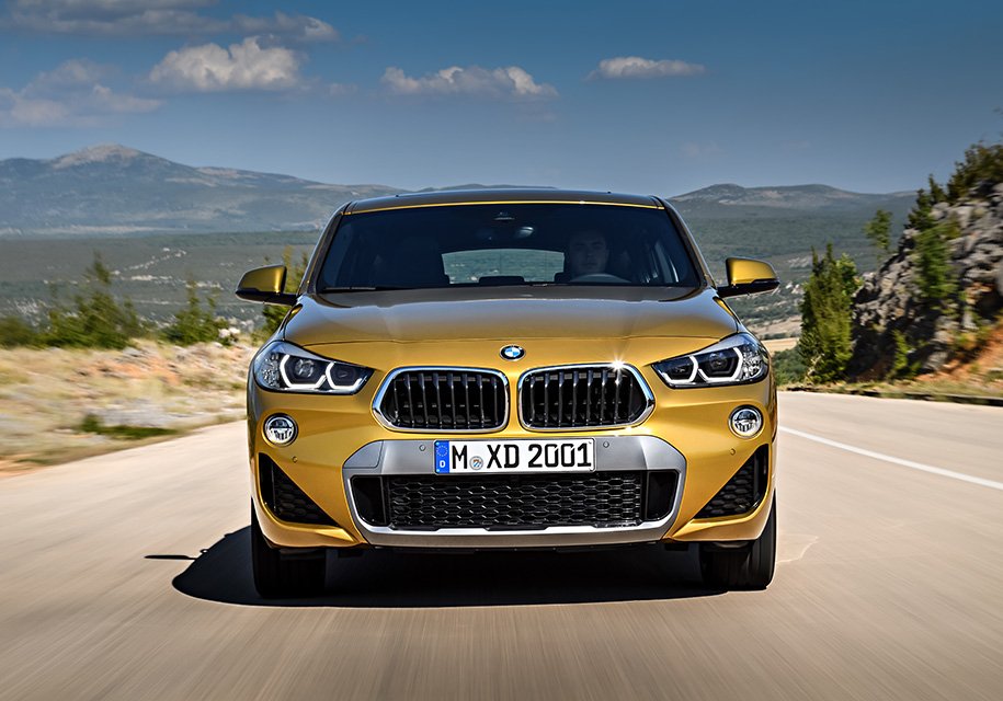 BMW X2 передок