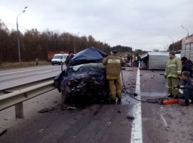 Два человека погибли в ДТП на трассе «Дон» в Липецкой области