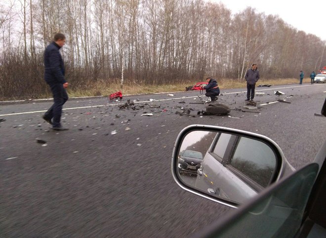Один человек погиб в массовом ДТП в Спасском районе (1)