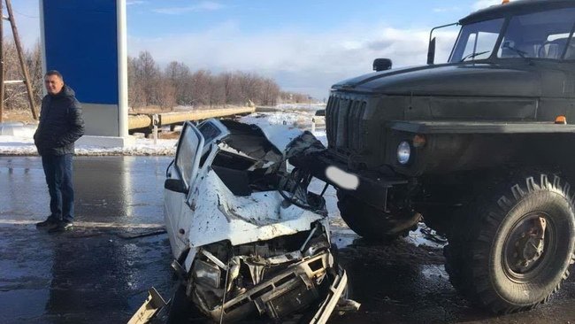 Водитель «Оки» погиб в ДТП на выезде из Оренбурга (1)