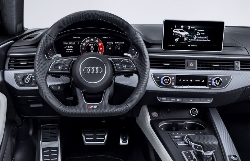 Audi RS 4 Avant приборная панель