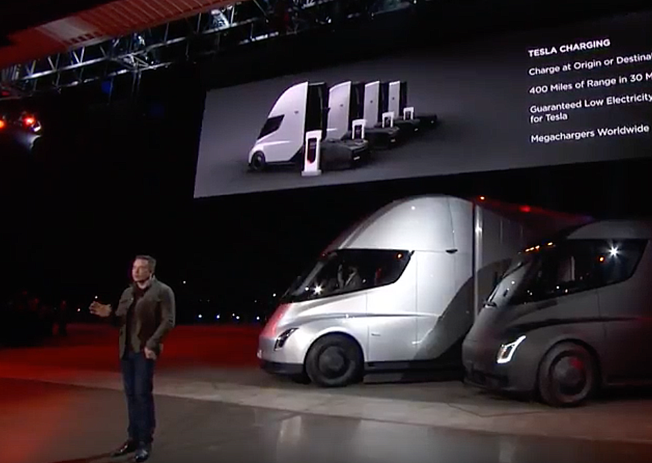 Tesla Semi презентация
